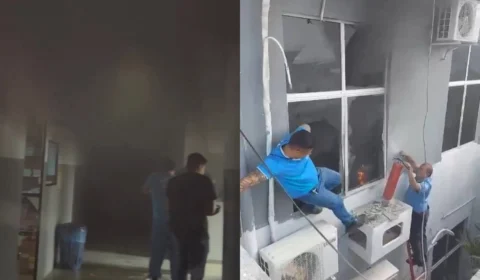 Incêndio em gabinete de vereador de Boa Vista deixa pessoas hospitalizadas