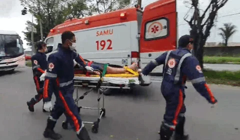 Duas pessoas ficam feridas em acidente na Zona Leste