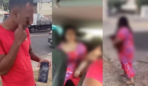 VEJA VÍDEO: Motorista se recusa a ligar ar-condicionado e leva mordida de passageira