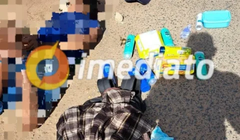 VEJA VÍDEO: Furto em mercado termina em confusão e prisão de Venezuelano