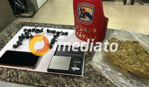 Polícia prende venezuelano com meio quilo de maconha no bairro Buritis, em Boa Vista