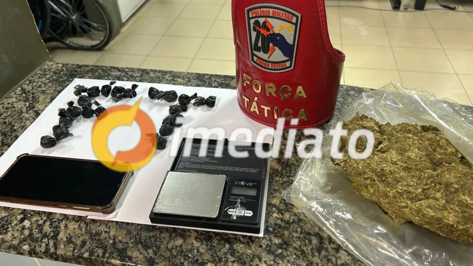 Polícia prende venezuelano com meio quilo de maconha no bairro Buritis, em Boa Vista