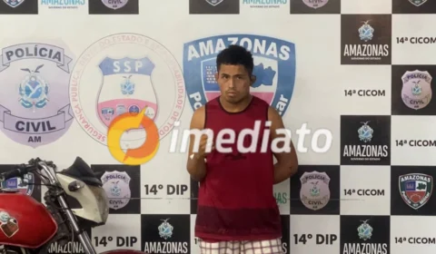Assaltante é agredido e preso após roubar motorista de app na zona Leste de Manaus