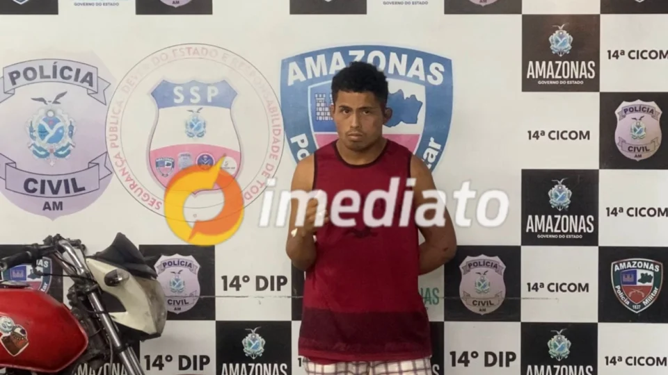 Assaltante é agredido e preso após roubar motorista de app na zona Leste de Manaus