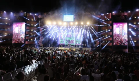 Virada de ano no Parque Amazonino Mendes reuniu mais de 100 mil pessoas