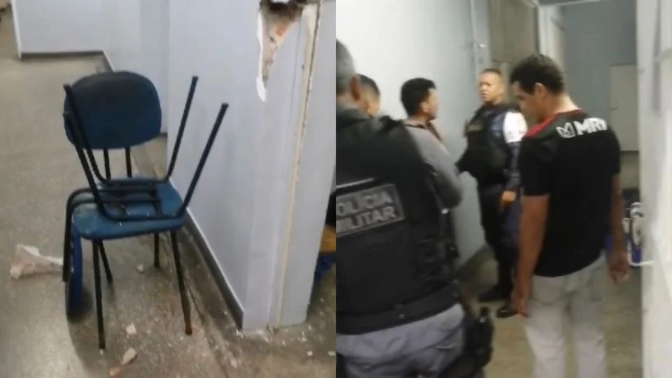 VÍDEO: Preso quebra delegacia durante ocorrência no 6º DIP, zona norte de Manaus