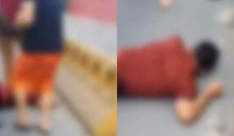 VÍDEO: Criminoso é agredido e leva tiro durante tentativa de assalto na zona centro sul de Manaus