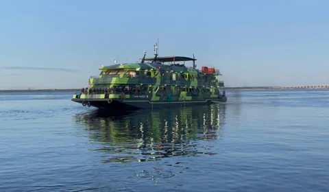 Bases Fluviais Arpão 2 e Tiradentes partem para operações nos rios do Amazonas