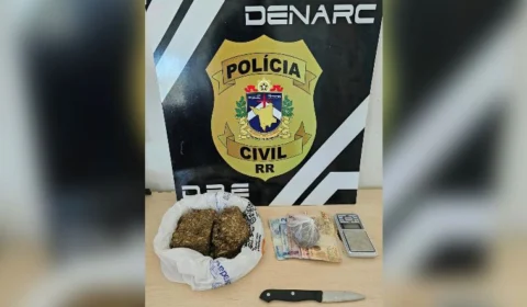 Três indivíduos são presos por tráfico de drogas em Caranã, Boa Vista