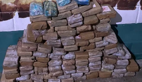 Traficantes abandonam 110kg de maconha por medo de abordagem no AM