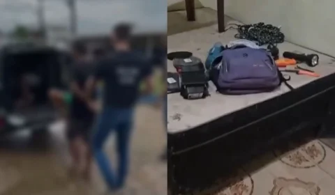 Quarteto é preso por tentativa de furto a agência bancária no Amazonas