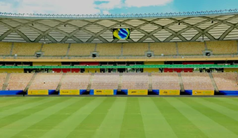 Governo do Amazonas finaliza revitalização da Arena da Amazônia para receber Flamengo e Audax