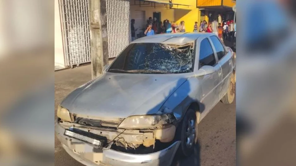 VÍDEO: Mulher é atropelada por carro e fica em coma em Boa Vista