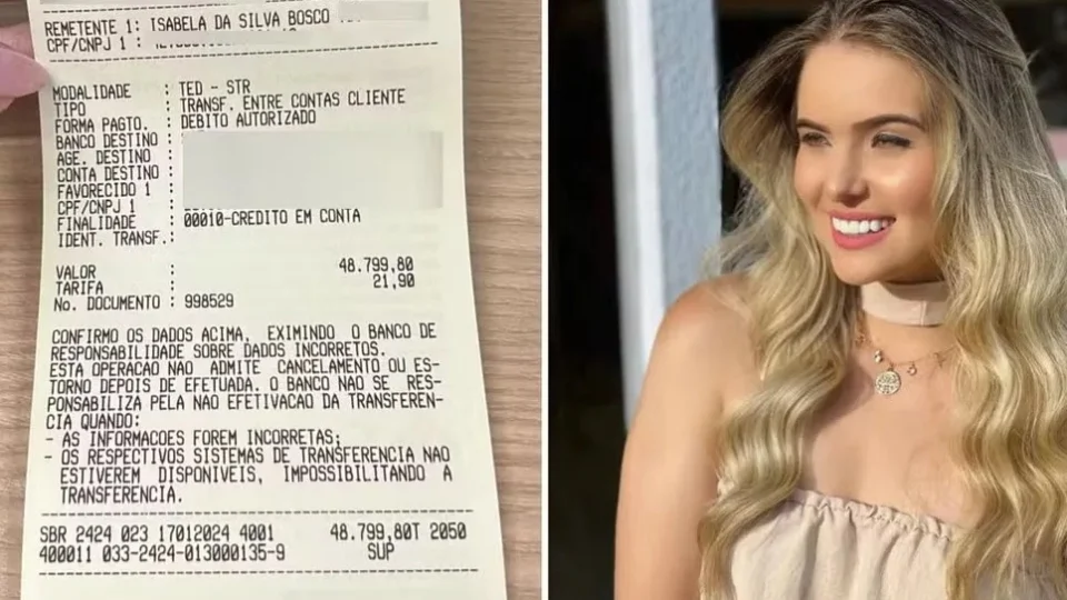 Mulher recebe PIX de quase R$ 50 mil por engano e devolve dinheiro