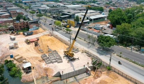 UGPE dá início às obras para construção da ponte da avenida Autaz Mirim​