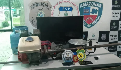 Homem é preso no município de Borba por realizar diversos roubos e furtos