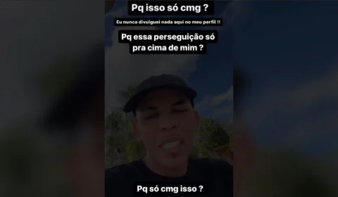 VÍDEO: Lucas picolé diz que motivação de prisão é uma conta fake