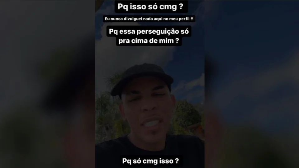 VÍDEO: Lucas picolé diz que motivação de prisão é uma conta fake