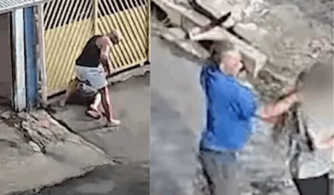 Homem esfaqueia mulher e é morto a tiros pelo ex-genro dela