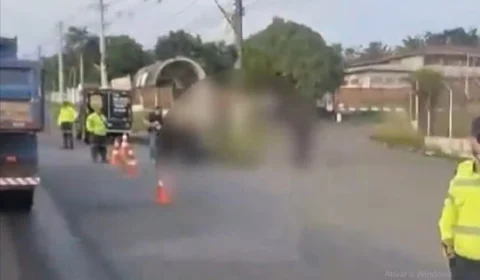 Ciclista morre atropelado a caminho do trabalho na Av. Torquato Tapajós