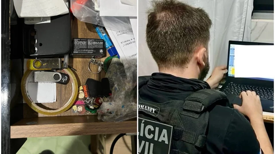 Polícia prende professor com 1,8 mil vídeos de abuso infantil
