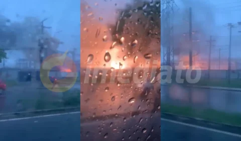 Vídeo: explosão em subestação deixa bairros sem energia na zona leste/sul