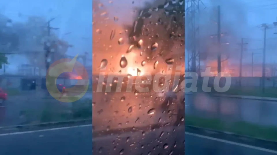 Vídeo: explosão em subestação deixa bairros sem energia na zona leste/sul