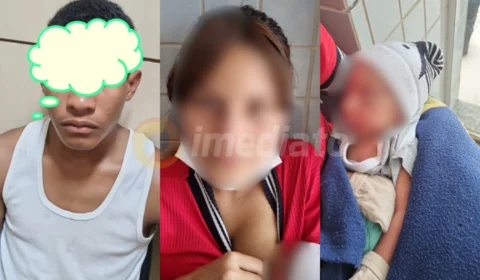 Adolescente é preso após agredir ex-mulher e tentar tirar bebê de 7 meses da mãe