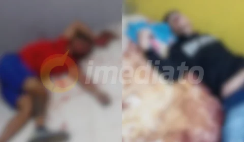 IMAGENS FORTES: dupla é assassinada a tiros dentro de casa em Itapiranga-AM