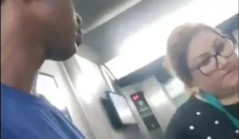 VEJA VÍDEO: moradora impede entregador de usar mesmo elevador de prédio