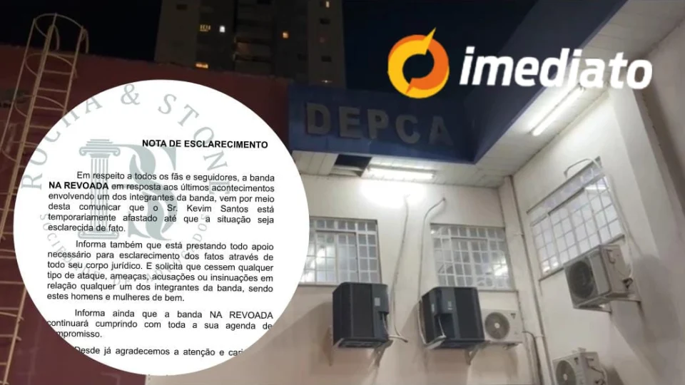 Banda de forró se pronuncia após cantor ser acusado de estuprar menina de 12 anos