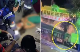 Veja Vídeo: jovem é arremessada de brinquedo em parque de diversões