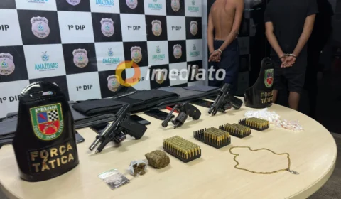 Mãe e filha são resgatadas minutos antes de serem executadas por tribunal do crime no Centro de Manaus