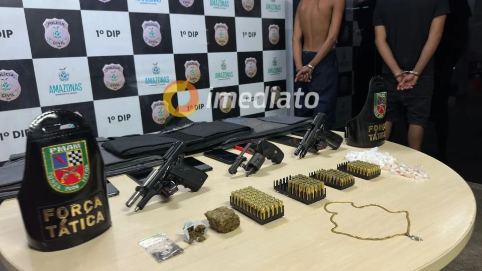 Mãe e filha são resgatadas minutos antes de serem executadas por tribunal do crime no Centro de Manaus