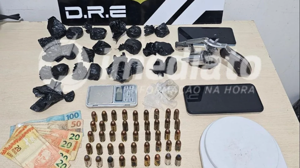 Polícia Civil prende dupla por tráfico de drogas e posse de armas em Roraima