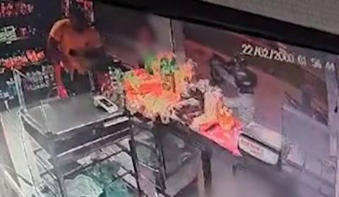 VEJA VÍDEO: Câmera registra tiroteio em padaria que deixou dois mortos