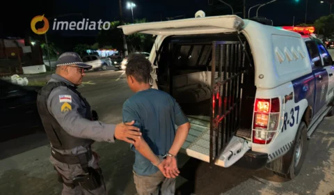 Motorista embriagado é preso após causar acidente durante fuga no bairro Cidade Nova