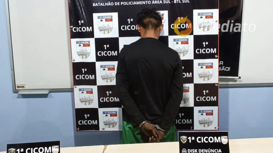 Homem é preso após invadir lanche e se esconder em forro no bairro Praça 14