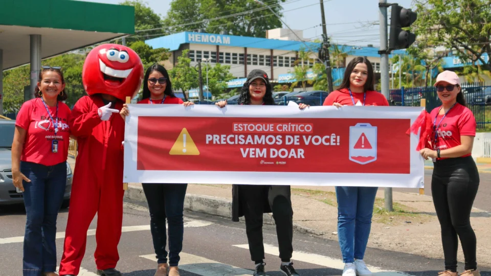 Hemoam lança estratégia de doação de sangue pré-carnaval para garantir estoque seguro durante a folia