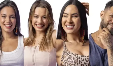 BBB 24: Alane, Beatriz, Isabelle e Juninho estão no paredão