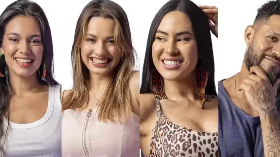 BBB 24: Alane, Beatriz, Isabelle e Juninho estão no paredão