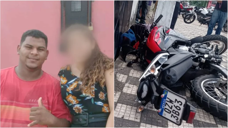VÍDEO: Motociclista morre ao ser arremessado contra muro em acidente de trânsito no Adrianópolis
