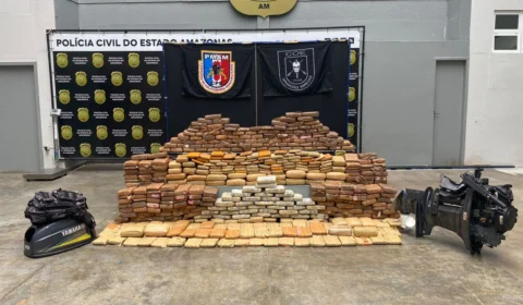 Mais de 7 toneladas de drogas já foram apreendidas em 2024 no AM