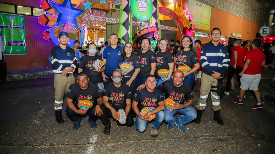 Detran Amazonas promove ação de conscientização no Carnaboi 2024