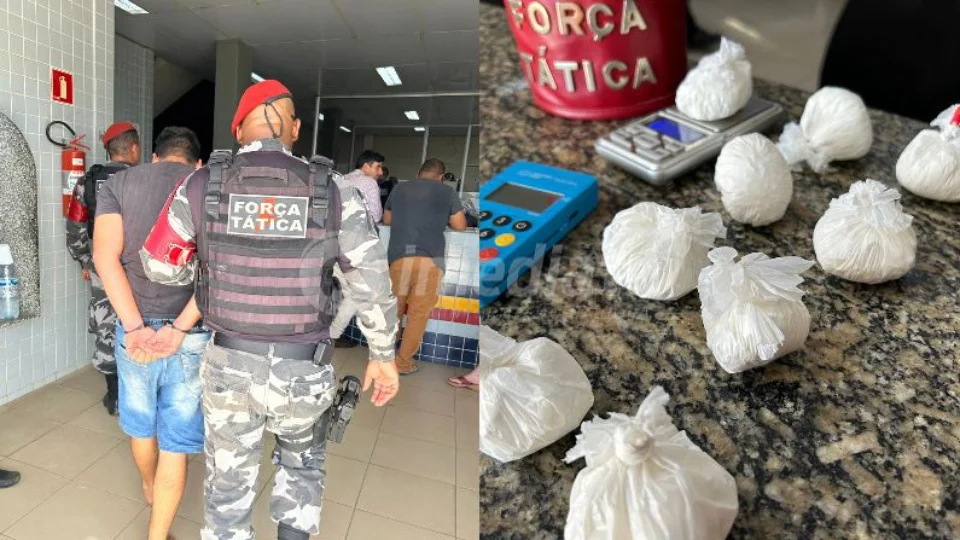 Polícia militar apreende cerca de 225 gramas de cocaína e balança de precisão na casa do suspeito