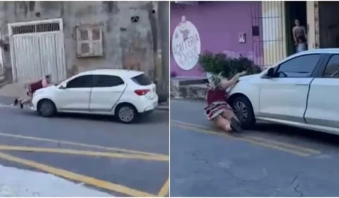 Homem é preso por atropelar a ex-companheira que tentava impedir que ele levasse veículo