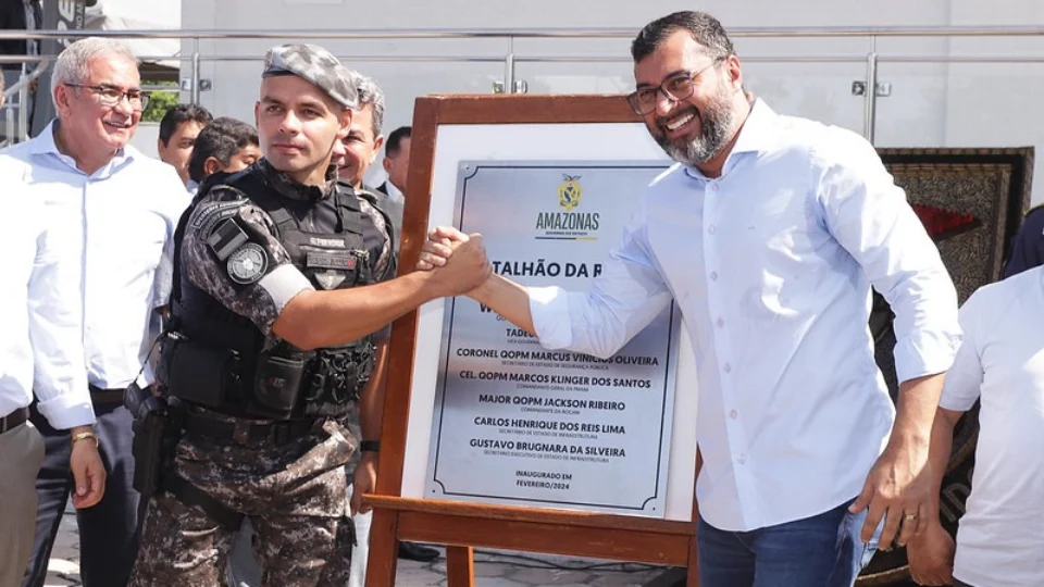 Wilson Lima inaugura novo batalhão da Rocam e destaca preparo das forças de segurança para atender a população