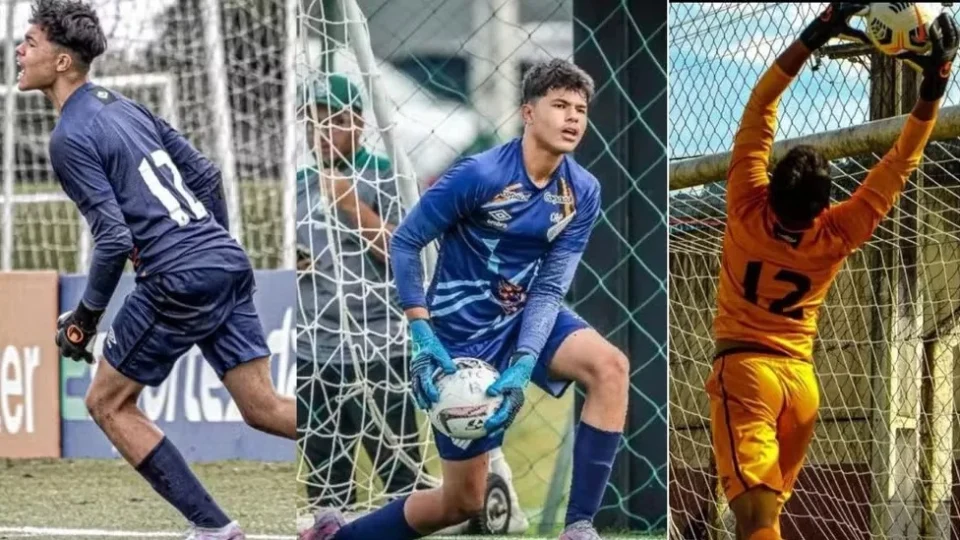 Filho de Eliza Samudio assina contrato como goleiro do Athletico