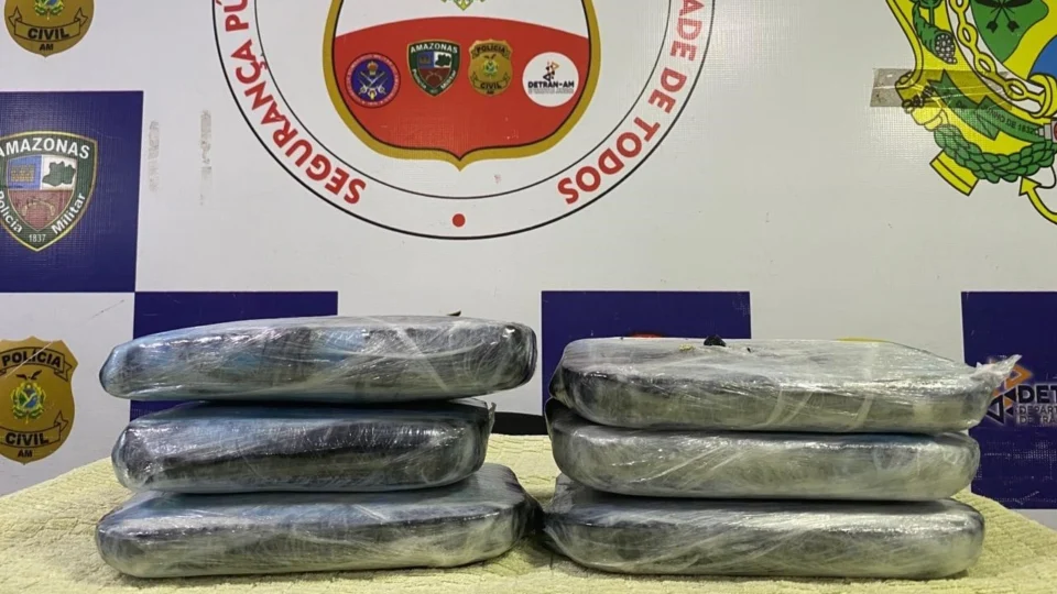 Drogas avaliadas em mais de R$ 480 mil são apreendidas no Amazonas