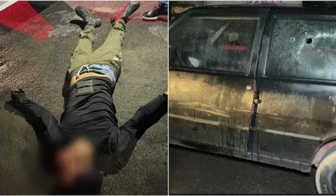 Carro alvejado por balas deixa um jovem morto e outro ferido dentro de carro na Zona Leste de Manaus